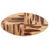 Rustika Rowe -  Dining Table Oval 200x100x75cm Acacia Wood with Sheesham Finish